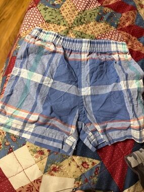 Carter's Blue Plaid Kids Shorts